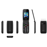 Teléfono móvil libre negro, Neo 2NW QUBO