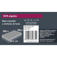 Sabana Bajera 100% Algodón, Apolo New EROSKI
