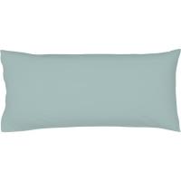 Funda de almohada Verde, 100% algodón, Percal New EROSKI, talla 135-150