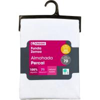 Funda de Almohada, 100% algodón, Percal New EROSKI Funda de Almohada, 100% algodón, Percal New EROSKI