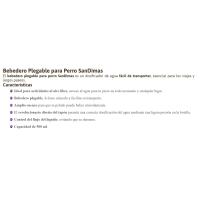 Bebedero de paseo 500 ml SANDIMAS, 1 ud