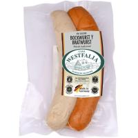 Salchichas dúo Bratwurst y Bockwurst WESTFALIA, sobre 180 g