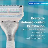 VENUS Smooh zona intimoetarako 3 xaflako depilazio-makina, sorta 1 ale