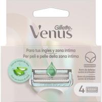 VENUS SATIN CARE kargagailua, zona intimoak, 3 xafla, sorta 4 ale