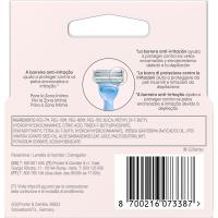 Cargador zonas íntimas 3 hojas VENUS SATIN CARE, pack 4 uds