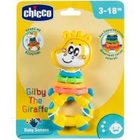 Sonajero mordedor Gilby la jirafa, edad rec 3-18 meses CHICCO