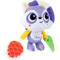 Mapache sonajero mordedor de peluche para carro, edad rec 3-24 meses CHICCO