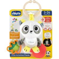 Sonajero mordedor Panda de tela, edad rec 3-24 meses CHICCO