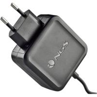 Cargador de portátil negro, 45 W, conexión USB Tipo C, W-45W NGS