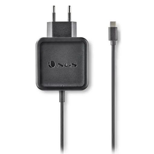 Cargador de portátil negro, 45 W, conexión USB Tipo C, W-45W NGS