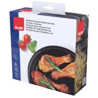 Recipiente redondo en acero esmaltado para freidora de aire IBILI, Ø16