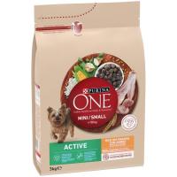 Alimento sabor pollo para perro ONE ACTIVE, bolsa 3 kg
