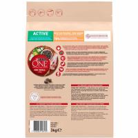 Alimento sabor pollo para perro ONE ACTIVE, bolsa 3 kg