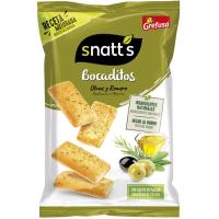 Bocaditos de olivas SNATT`S, bolsa 110 g