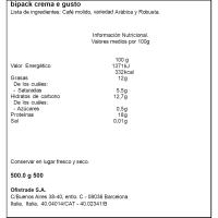 Café molido natural Crema e Gusto LAVAZZA, pack 2x250 g