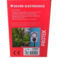 SILVER ELECTRONICS eguneko programatzaile analogikoa, 24 ordu, ale 1