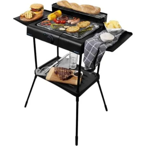 Barbacoa 2400W, PerfectSteak 4250 Stand CECOTEC