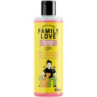 FAMILY LOVE txakurrentzako detox xanpua, potoa 300 ml