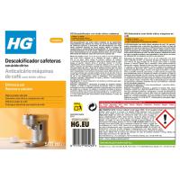 Descalcificador de cafetera HG, pack 1 ud
