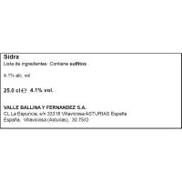 EL GAITERO sagardoa, botilatxoa 25 cl