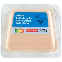 Paté de pato EROSKI, blister 75 g