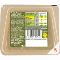 Paté de pato a la pimienta verde EROSKI, blister 75 g