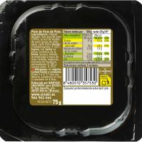 Paté de foie de pato EROSKI MAESTRO, blister 75 g