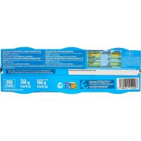 Atún claro en aceite bajo en sal EROSKI, pack 3x70 g
