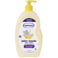 Jabón líquido ultra suave NENUCO, dosificador 1100 ml