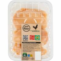 Pechugas enteras pollo XXL EROSKI NATUR, bandeja aprox. 1 kg