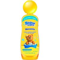 Gel baño y champú de manzanilla RICITOS DE ORO, bote 500 ml