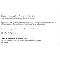 Crema Capitán Fresón CREAM HEROES, botella 70 cl