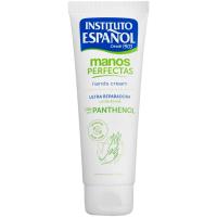 Crema de manos con panthenol INSTITUTO ESPAÑOL, tubo 75 ml