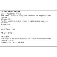 Rooibos a las especias ETHIQUABLE, caja 20 uds