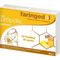 Pastillas de miel para chupar FARINGEDOL, caja 20 uds