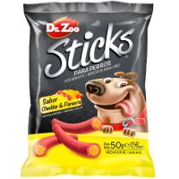 Stick cheddar&bacón snack para perro DR.ZOO, bolsa 50 g