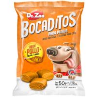 Bocaditos de pollo para perro DR.ZOO, paquete 50 g