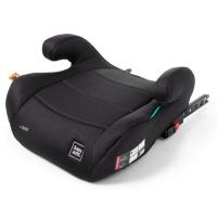 BABYAUTO Nauna Isize boster eserleku jasogailu beltza, 3 taldea 125 eta 150 cm arteko umeentzako egokia, beso-euskarriekin, zorrotik atera eta garbitu daiteke. Isofix. Klik bakar batekin, autoan egonkortasun osoz jartzen da. Homologazio Europarra R129 Araudia