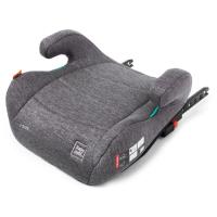 BABYAUTO Nauna Isize boster eserleku jasogailu grisa, 3 taldea 125 eta 150 cm arteko umeentzako egokia, beso-euskarriekin, zorrotik atera eta garbitu daiteke. Isofix. Klik bakar batekin, autoan egonkortasun osoz jartzen da. Homologazio Europarra R129 Araudia