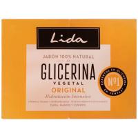 Jabón de glicerina en pastilla LIDA, pack 2 uds Jabón de glicerina en pastilla LIDA, pack 2 uds