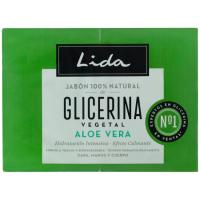 Jabón de aloe para manos LIDA, pack 2 uds