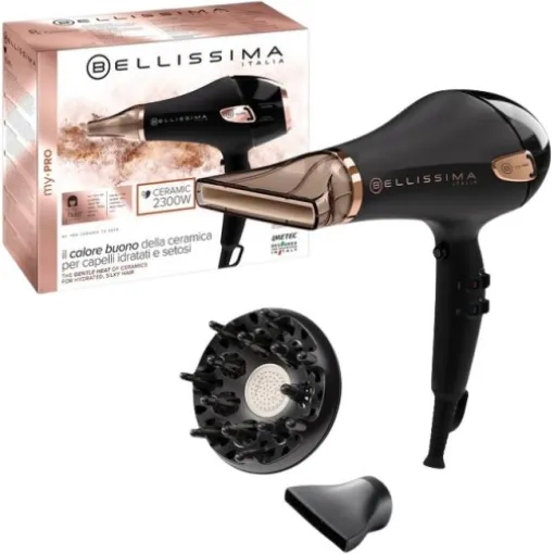 Secador de pelo profesional 2300W, My Pro ceramic P5 3800 BELLISIMA
