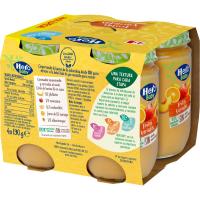 Tarrito de frutas variadas HERO, pack 4x190 g