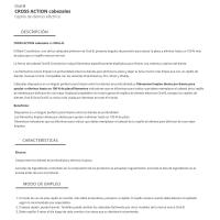 Recambio de cepillo black ORAL-B CROSS ACTION, pack 4 uds