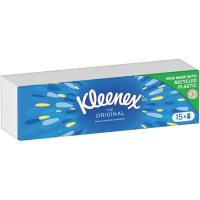 Pañuelo original KLEENEX, paquete 15 uds