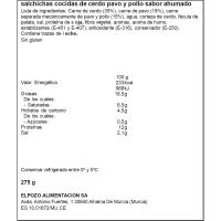 Salchicha Hot Dog King Upp ELPOZO, sobre 275 g