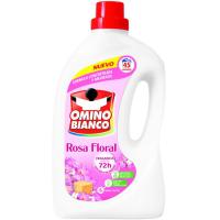 Detergente líquido floral OMINO BIANCO, garrafa 45 dosis Detergente líquido floral OMINO BIANCO, garrafa 45 dosis