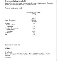 3 Quesos light rallado ARLA, bolsa 175 g