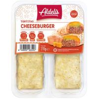 Tortita cheeseburger ALDELIS, bandeja 270 g