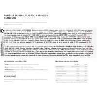Tortita de pollo con queso ALDELIS, bandeja 270 g
